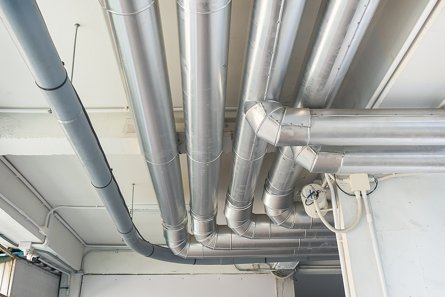 hvac pipes tuned to balance air equally in every room